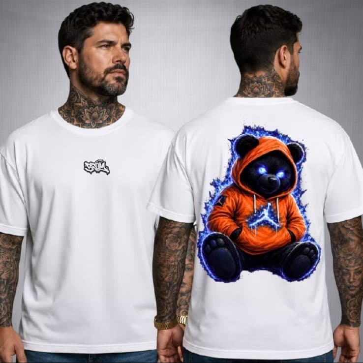 Camiseta Basquete Poder Pose Masculina Manga Curta