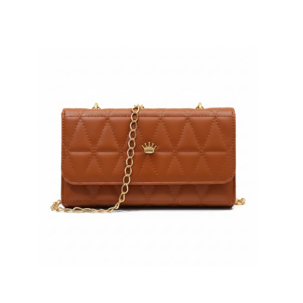 Bolsa Clutch Feminina Pequena Luxo Balada Alça Corrente De Mão e Ombro E Transversal
