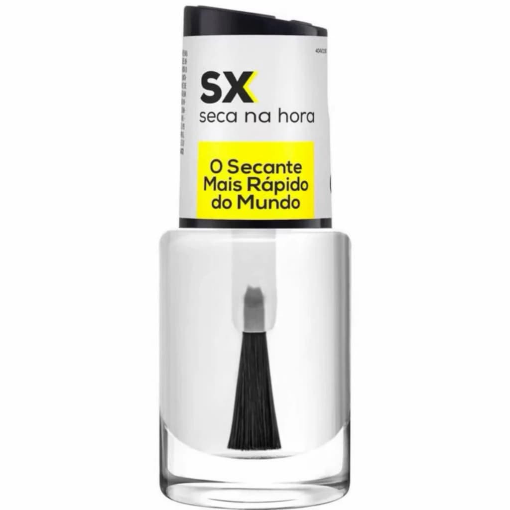 Esmalte Secante SX Seca Na Hora Secagem Rápida Extra Brilho 1 ou 2 Unidades