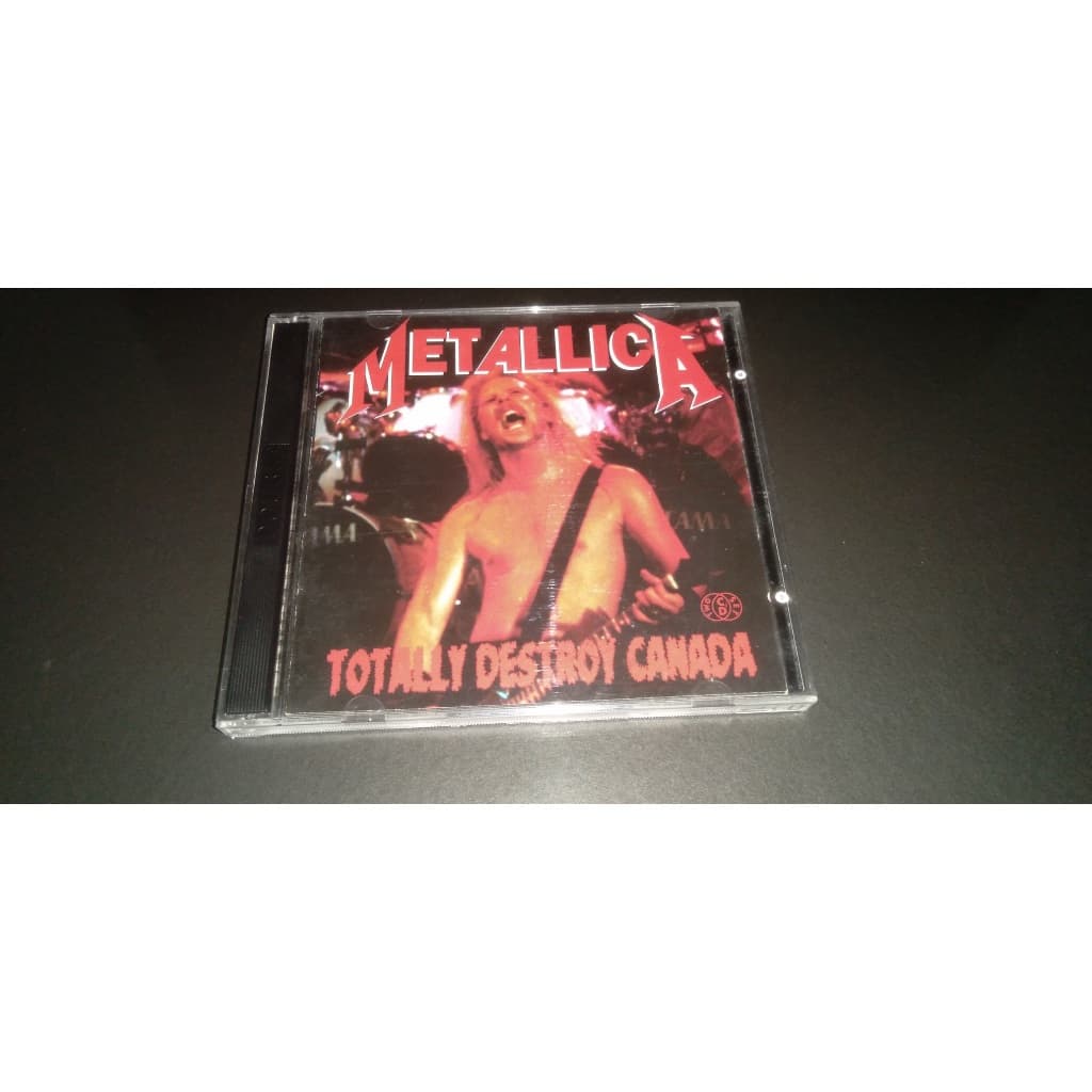 CD Duplo Bootleg Prensado Metallica Totally Destroy Canada