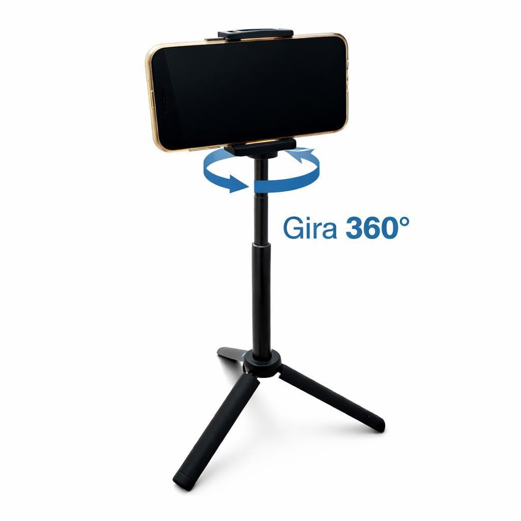 Tripé  Para Celular Camera Ring Light 360 Graus