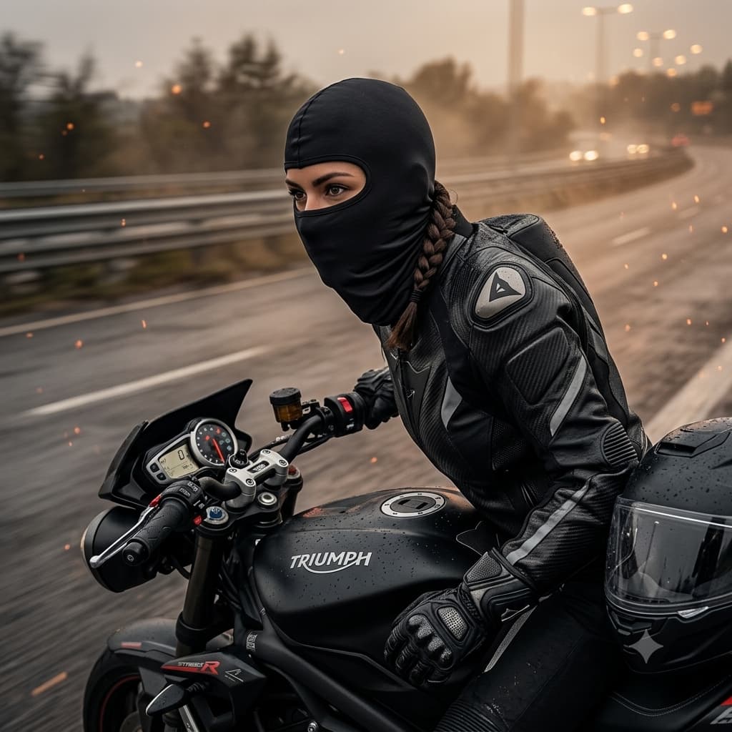 Touca Ninja Balaclava Térmica Esportiva Moto Ciclista Kart Paintball Frio Inverno