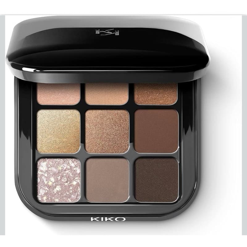 KIKO MILANO, New Glamour Multi Finish Eyeshadow Palette, Paleta de Sombras, Cor