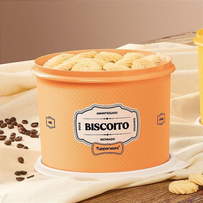 TUPPERWARE POTE ARMAZENAR MANTIMENTOS BISCOITO DA ESSENCES