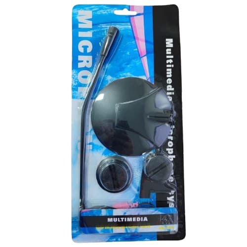 MICROFONE PEDESTAL MULTIMEDIA SYSTEM PARA PC ESCRITORIO