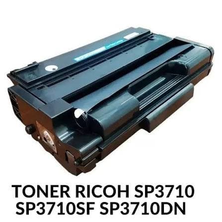 Toner Compativel P/ Ricoh Sp-3710 Sp-3710 408284 P311 M320f Tinta Preto,