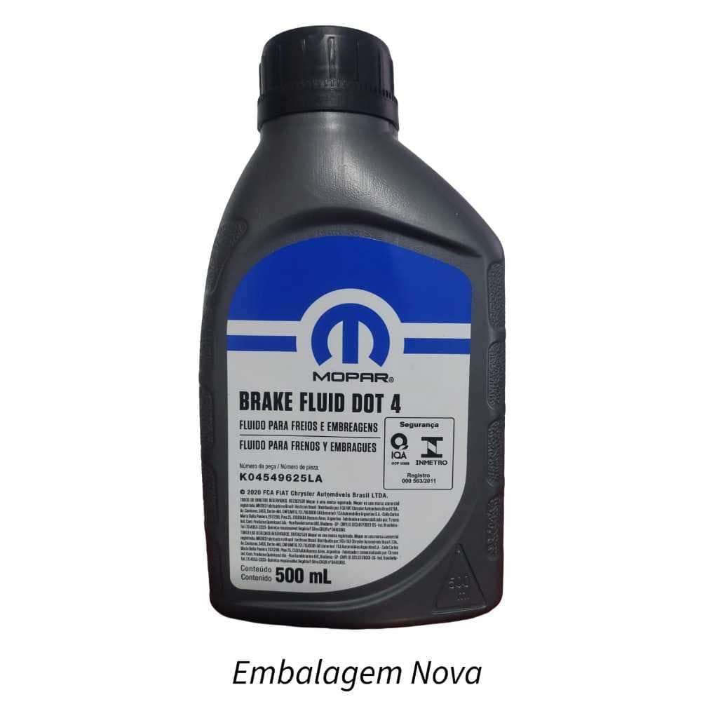 Fluido de Freio Embreagens  Original Mopar Dot 4  500ml