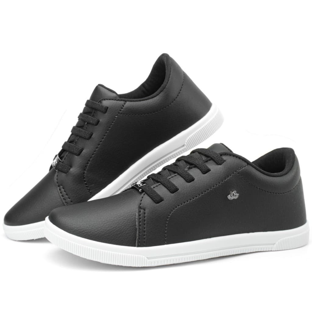 TENIS FEMININO IZALU PRETO