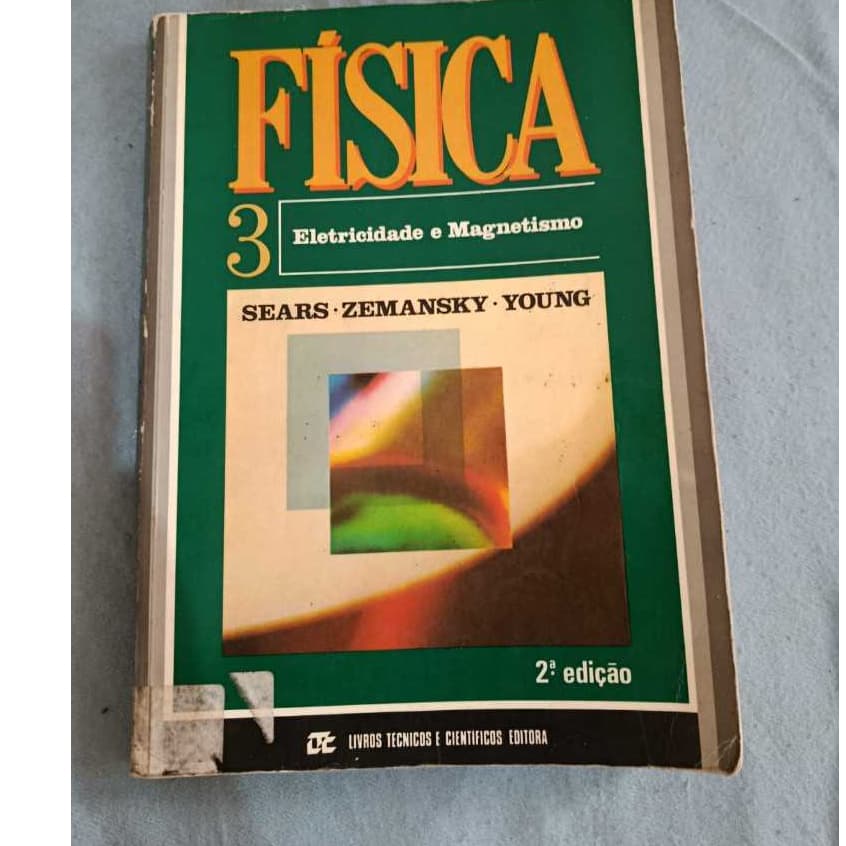 Livro Usado Física 3 Eletricidade e Magnetismo 2ª Edição Sears Zemansky Young