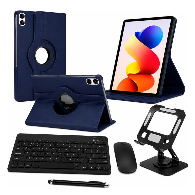 Kit Completo Tablet Redmi Pad 2 Pro 12.1 Capa + Teclado Mouse + Caneta