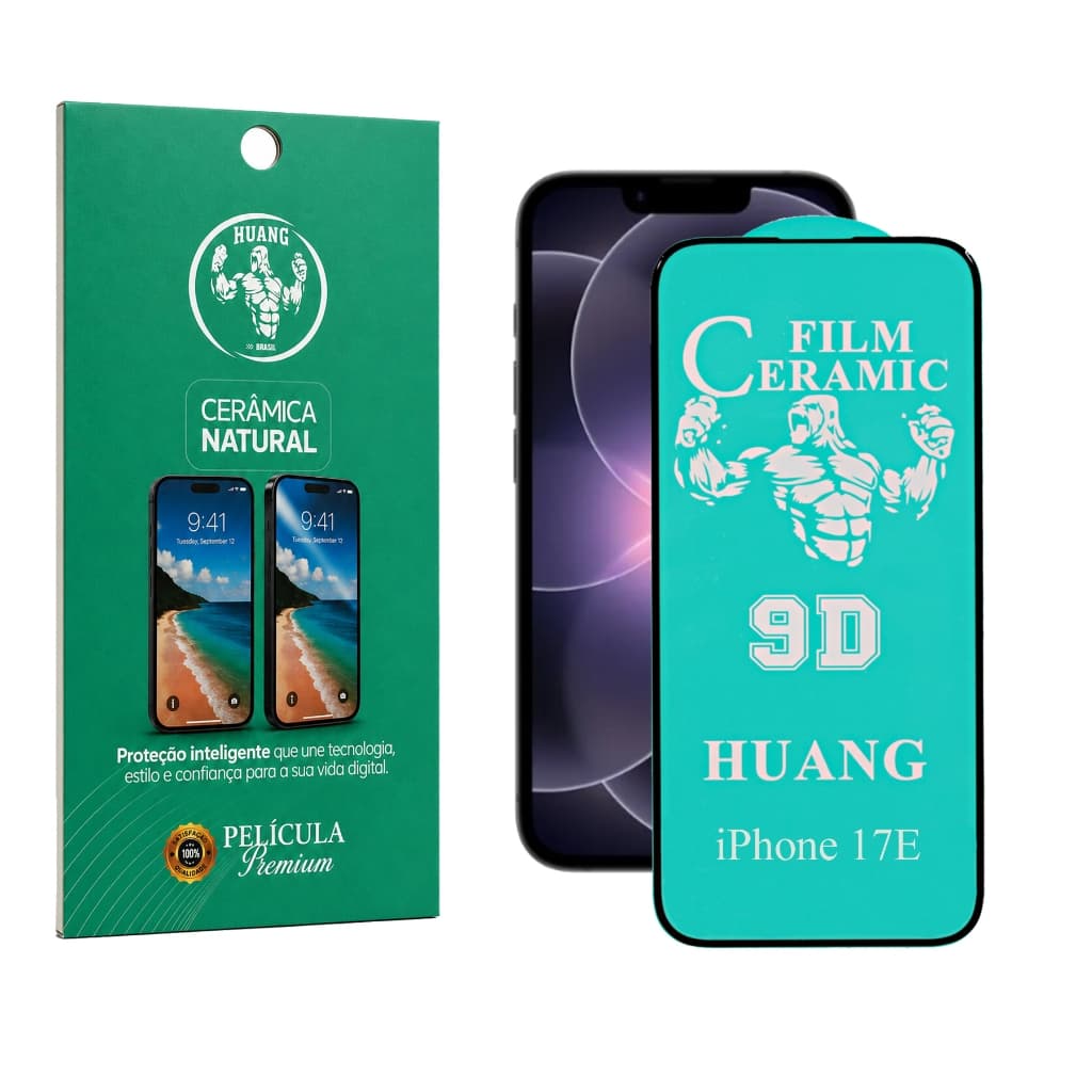 Película para iPhone 17E Cerâmica Natural Huang Premium