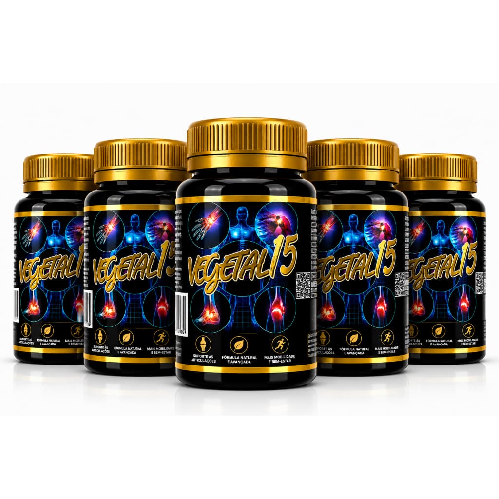 Kit Vegetal 15 Suplemento Alimentar Natural Original Nova Embalagem