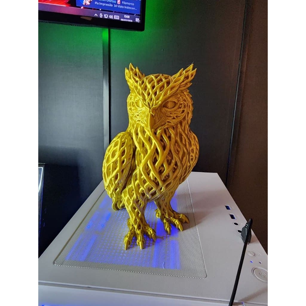 🦉 Coruja Decorativa Premium – 23 cm