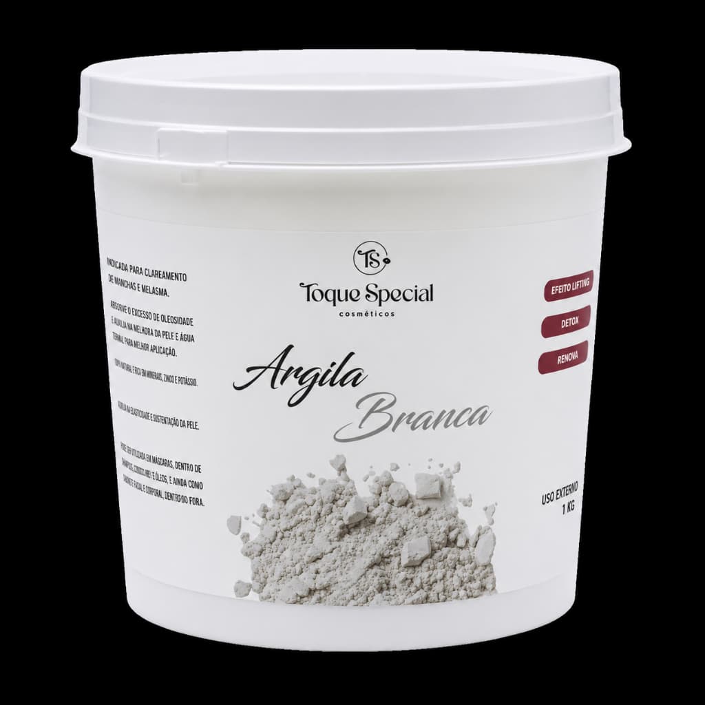 Argila  100g para Tratamentos Corporais e Faciais