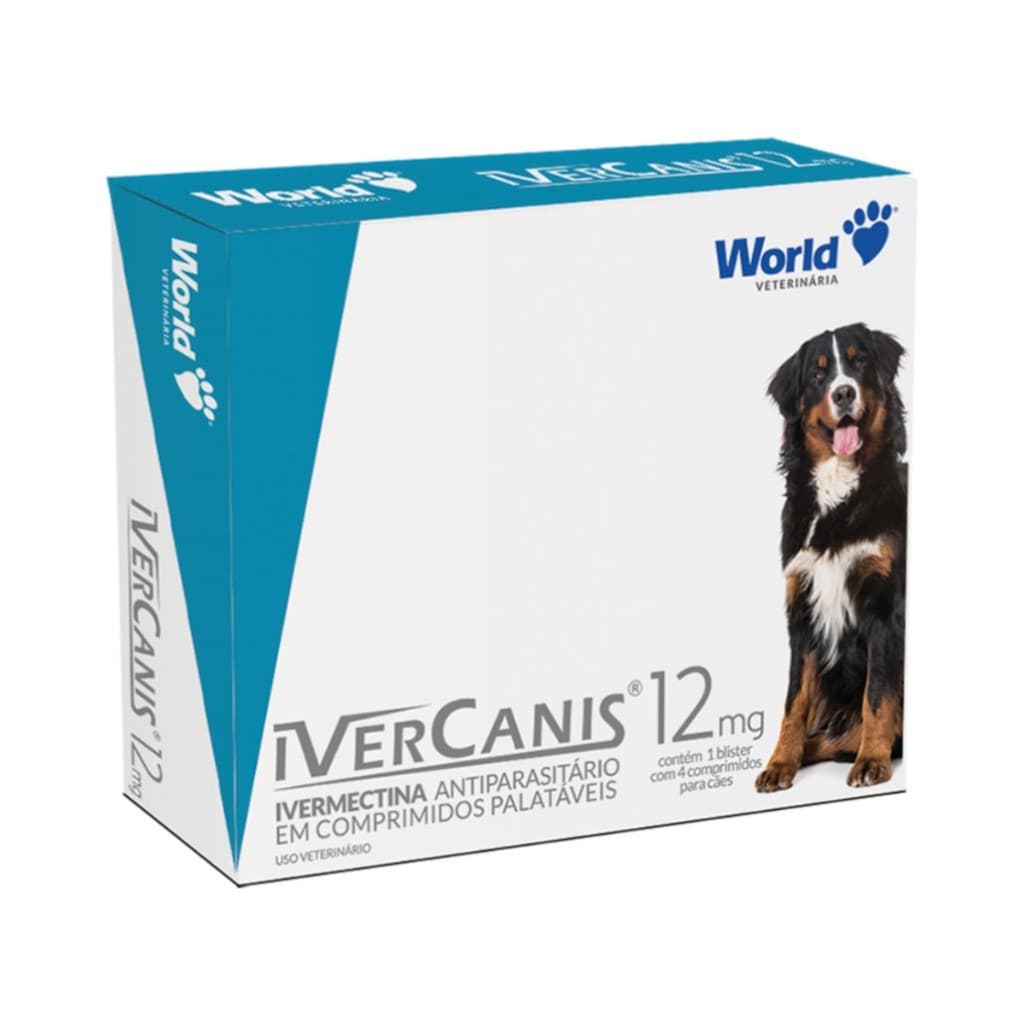 Presente Ideal Ivercanis Remédio Pulgas Carrapatos Cães | Proteção Rápida e Duradoura | Estoque Limi
