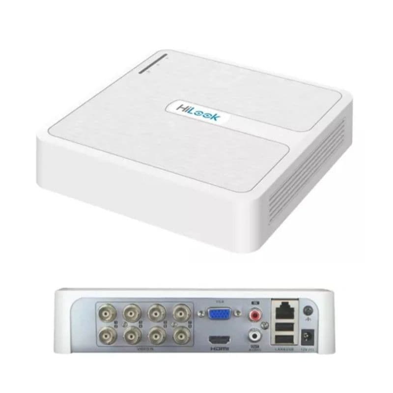 DVR 8 Canais HiLook Hikvision 1080p Lite Gravador De Vídeo Digital Para Câmeras De Segurança