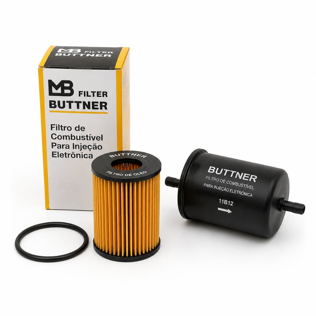 KIT FILTRO DE ÓLEO + FILTRO COMBUSTIVEL PEUGEOT 208 1.6 16V 2013 EM DIANTE