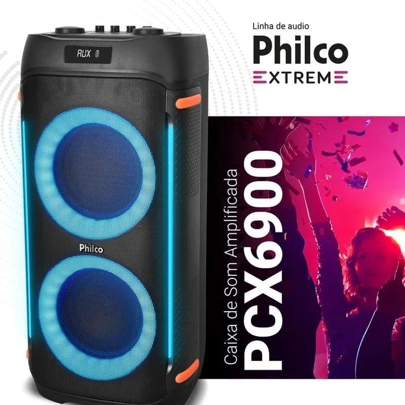 CAIXA DE SOM AMPLIFICADA PHILCO PCX6900