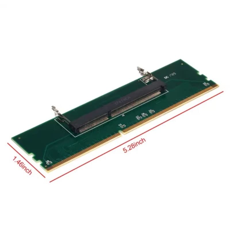 Adaptador DDR3 SODIMM p/ DIMM | Memória Notebook em Desktop