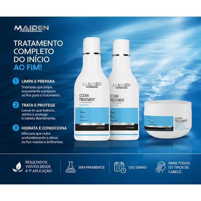 Kit Tratamento Hidratante Ocean Treatment Home Care