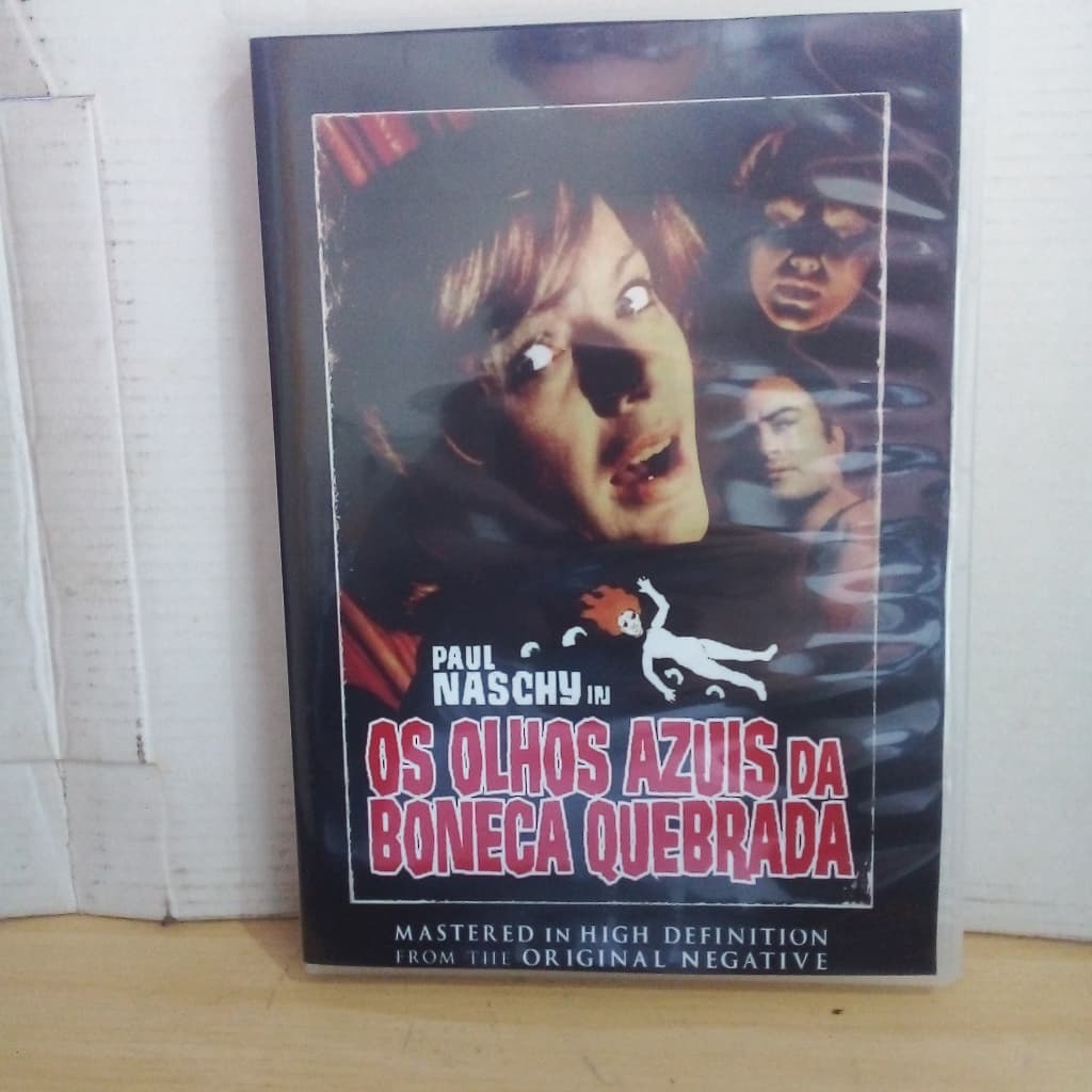 DVD Os Olhos Azuis da Boneca Quebrada 1974 Legendado HD480p