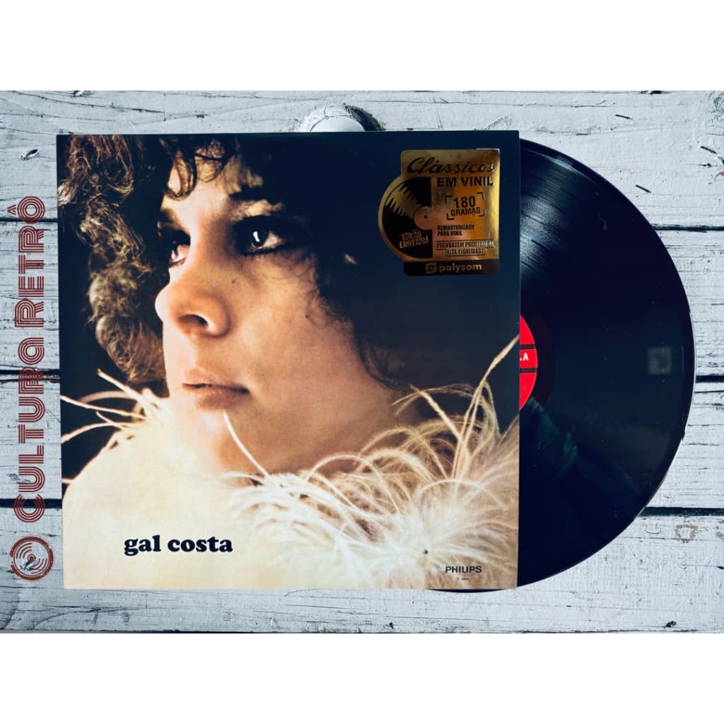 LP GAL COSTA 1969 2015 ( LACRADO/ PRETA) DIVINO MARAVILHOSO