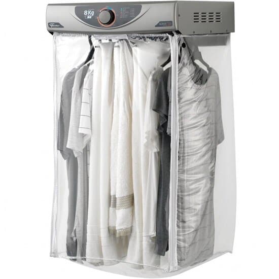 Secadora de Roupas de Parede Fischer 8 kg, Super Ciclo, Prata 220v