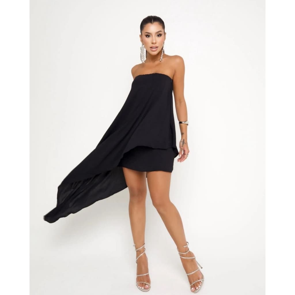 Vestido Tomara que Caia Leve Chic e Confortável Festas Casual