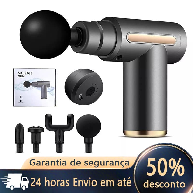 Massageador Elétrico Alta Frequência Profissional Muscular Massagem