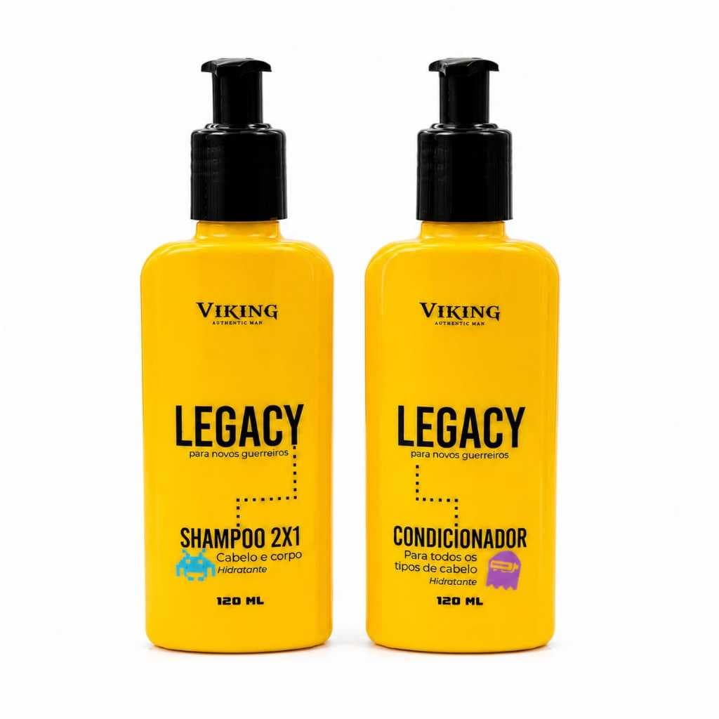 Kit Legacy Shampoo e CondicionadorProdutos para cabeloShampoo e condicionadorKitcuidados com o cabelo premium