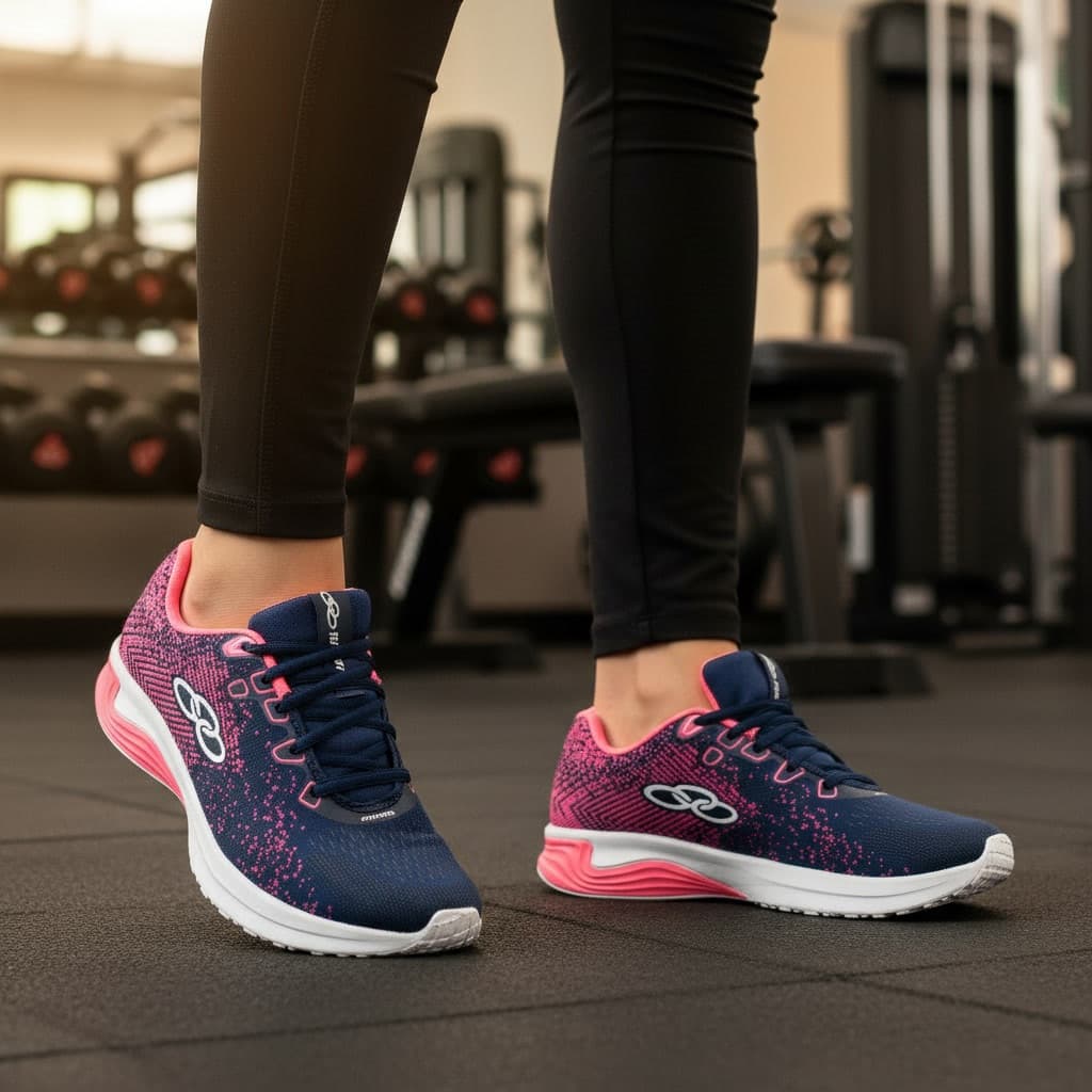Tênis Feminino Academia Esportivo Caminhada Corrida Dia A Dia Casual Confortável Leve Resistente