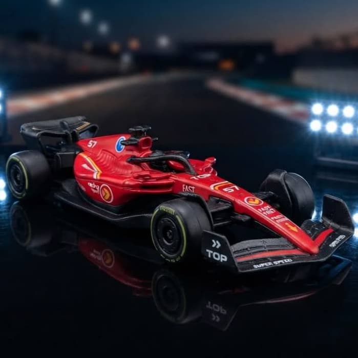 🏎️ Carrinho de Corrida com Fricção Super Veloz Brinquedo Infantil 13cm Cores Sortidas