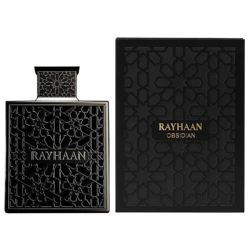 Perfume Árabe Obsidian by Rayhaan EDP 100ml - Original 2026