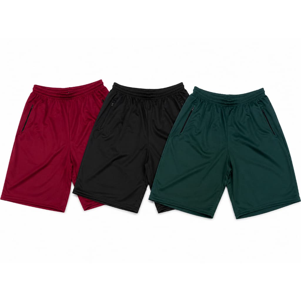 Kit 3  Bermuda Masculina Plus Size Elástico