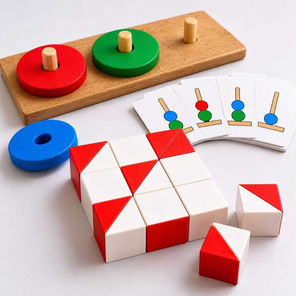 Teste CUBOS KOHS + TORRE DE LONDRES Avaliação Psicopedagógico Raciocínio TDAH