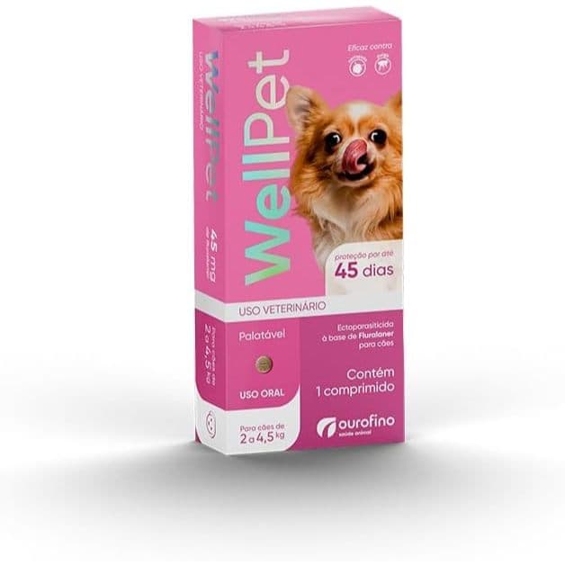 Wellpet Comprimido Antipulgas e Carrapatos Ourofino