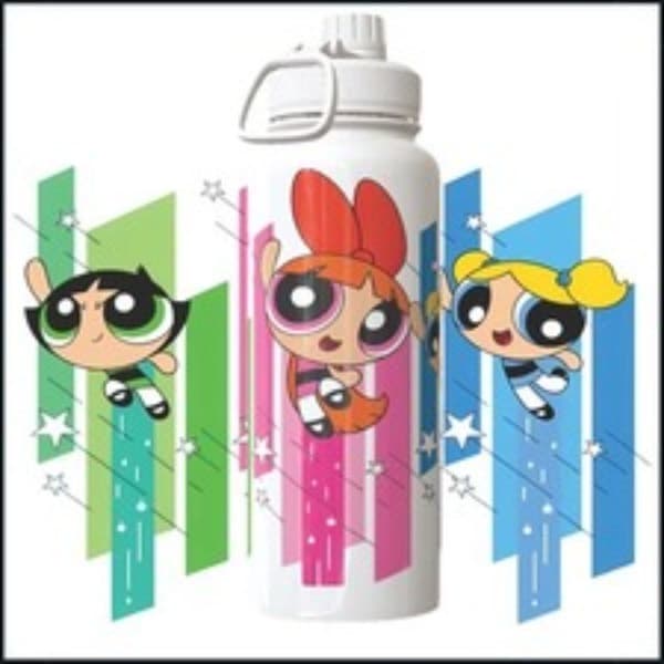 Garrafa 800ml Estampada Personagens Com Tampa Rosca Reutilizável Ideal Para Academia Trabalho E Escola