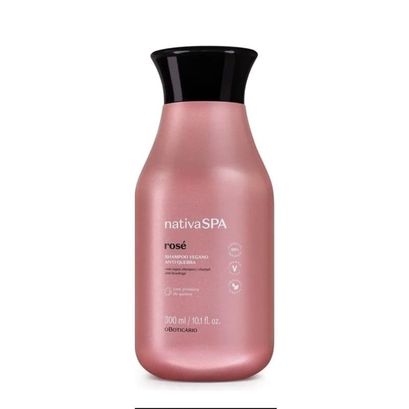 Shampoo, Condicionador, Máscara Nativa SPA Ameixa, Karite ou Rose O Boticário PRODUTOS DESCONTINUADOS