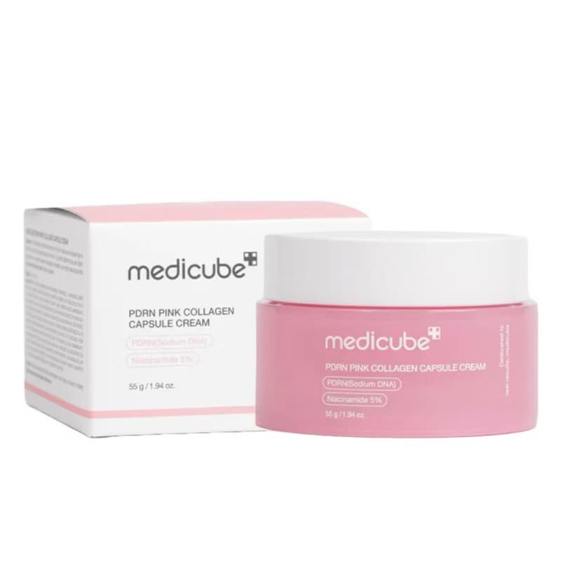 Creme Facial Medicube Colágeno 55g - Hidratação Profunda e Clareamento Natural