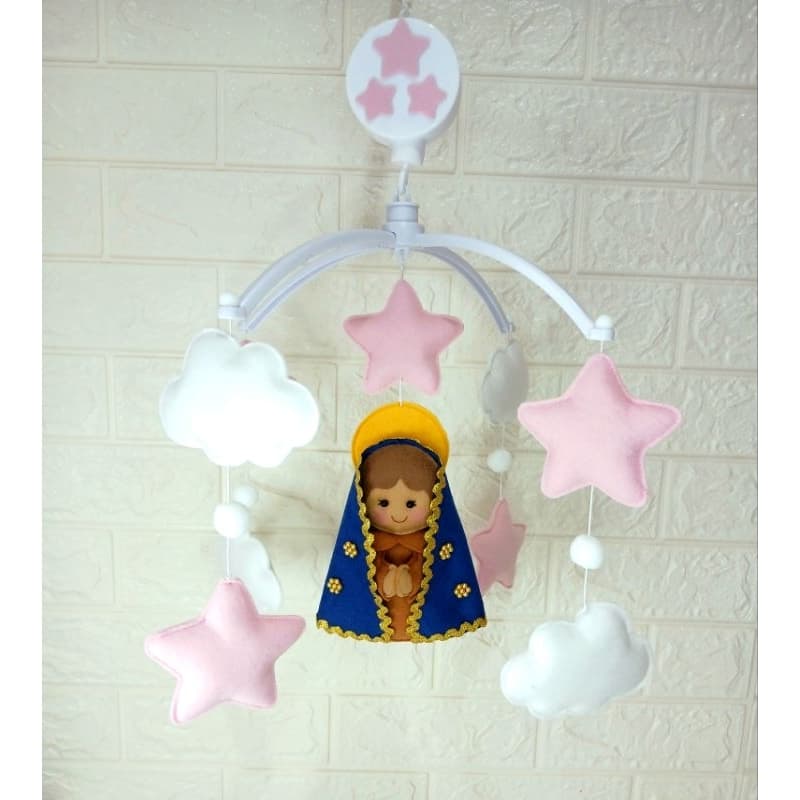 Móbile para Berço Nossa Senhora Aparecida