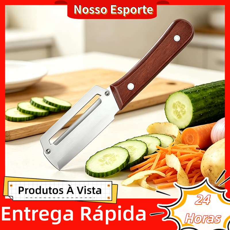 Descascador De Vegetais Multifuncional Abridor De Garrafas Lâmina Afiada Alça Antiderrapante Para Batatas