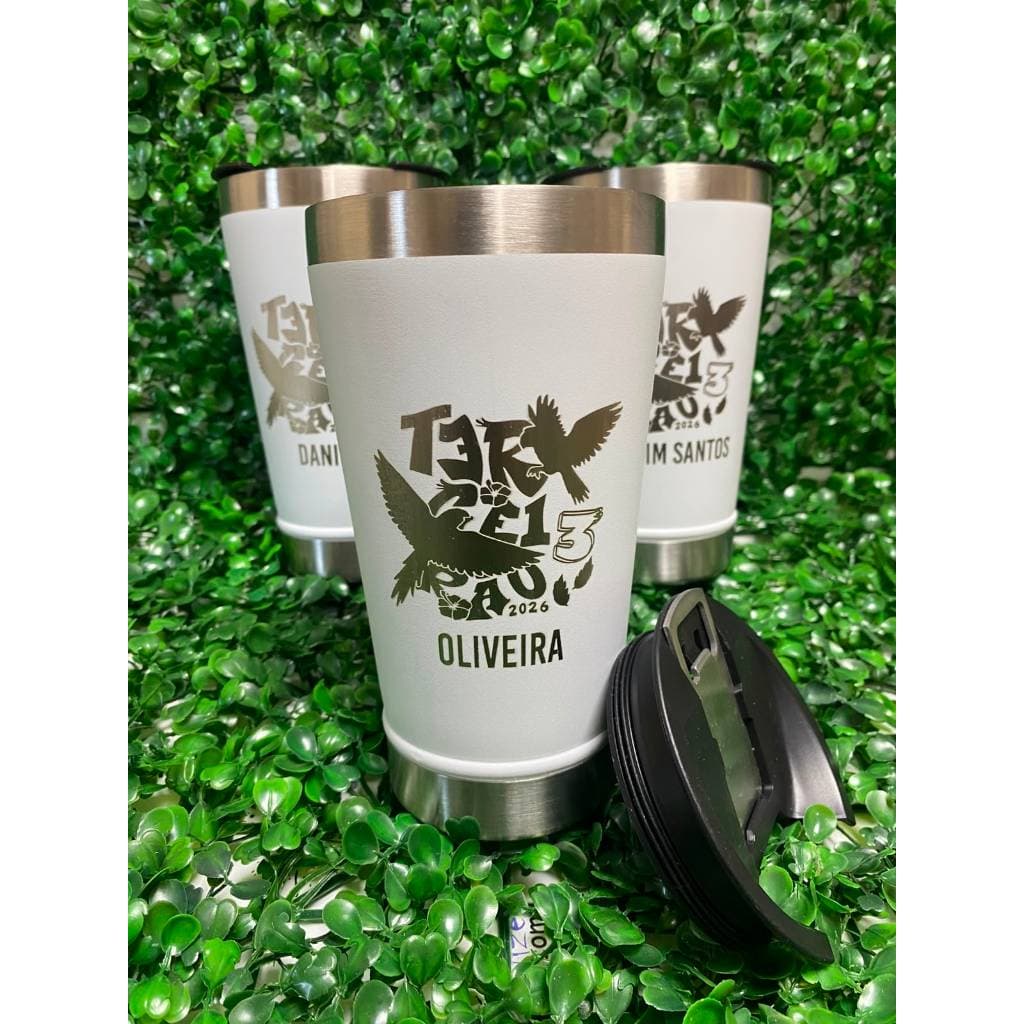 KIT PROMOCIONAL - COPO TÉRMICO PERSONALIZADO GRAVADO A LASER