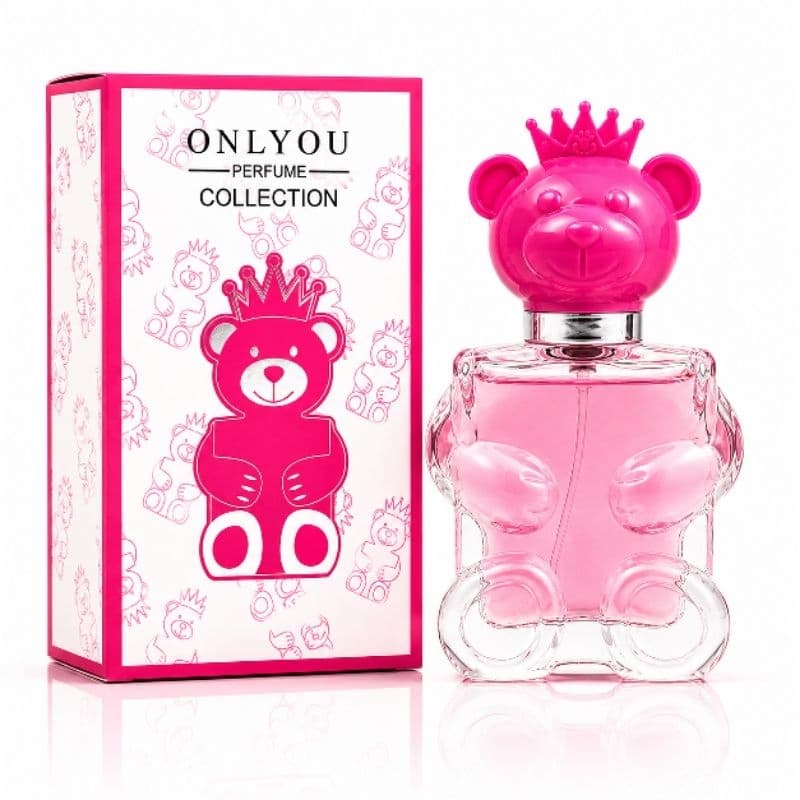 Perfume Feminino Onlyou Collection Ursinho Rosa 30ml Eau de Perfume miniatura Original Alta Fixação perfume mini