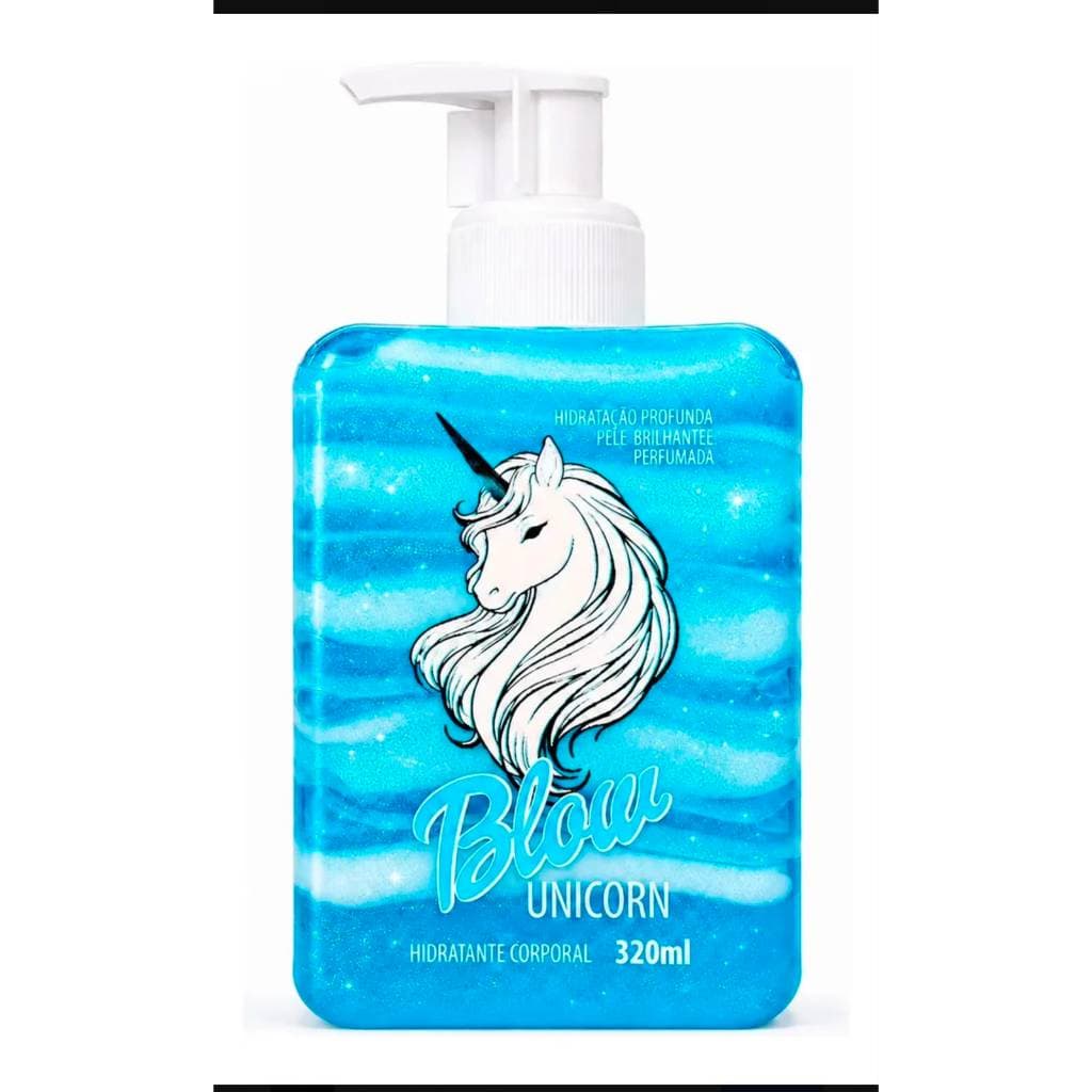 Hidratante Corporal Gel-creme Blow Unicorn 320ml Baunilha