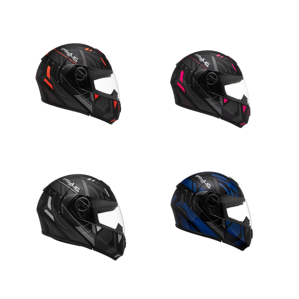 Capacete Escamoteável Modelo Robocop Peels Urban Dynamic Peels