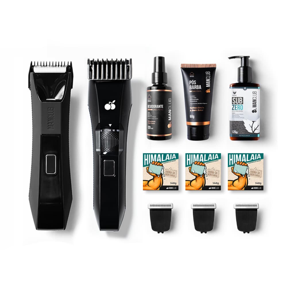 Kit Conforta Premium da MANCLUB -  Alta Performance e Cuidado para o Corpo Todo