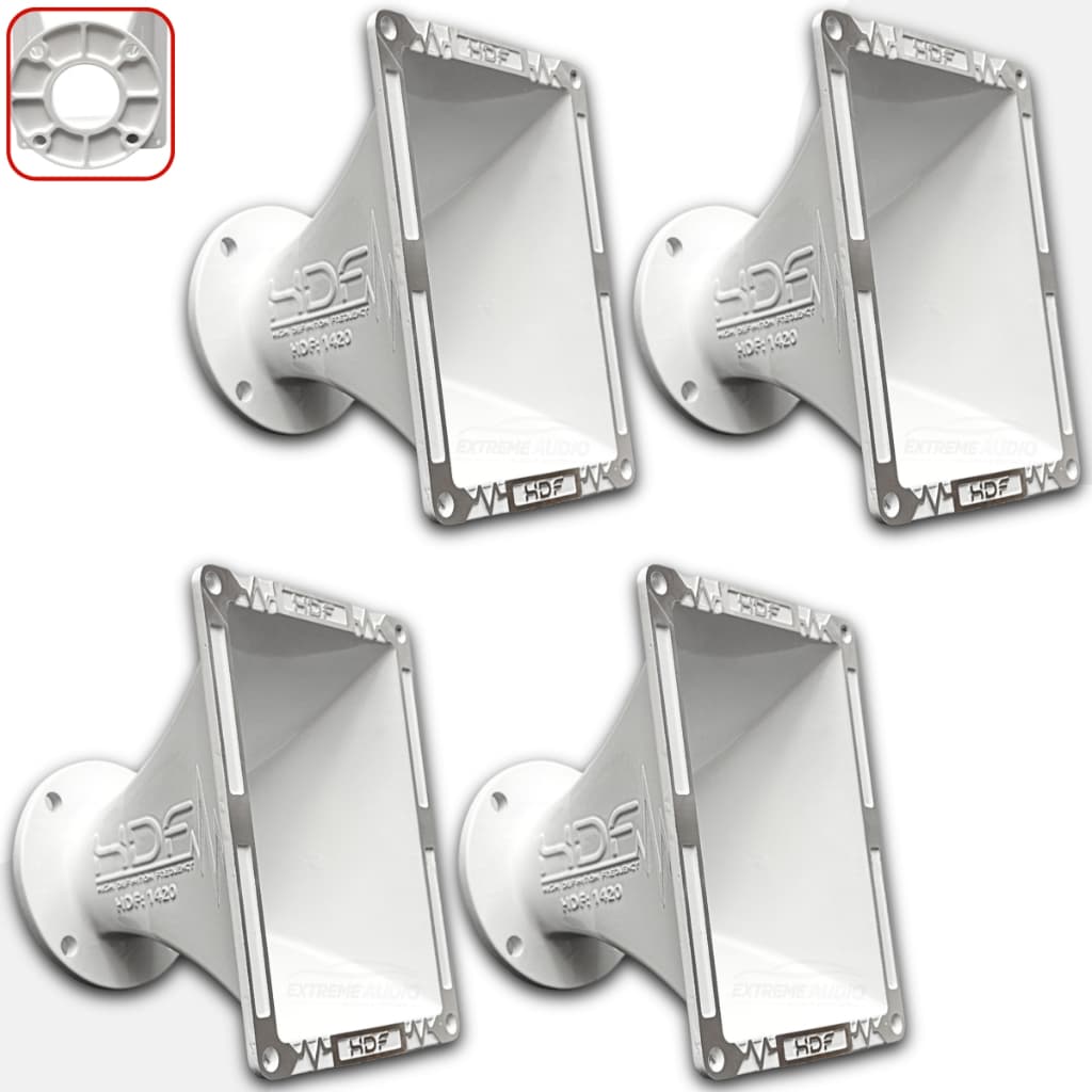 Corneta Expansor Hdf 1420 - Boca Quadrada De 2 Polegadas 4Und