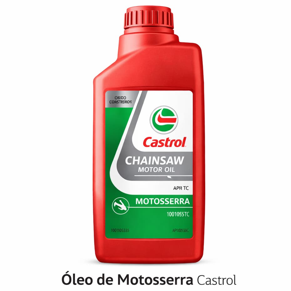 Óleo Para Motores 2 Tempos Castrol Chainsaw Motosserras Roçadeiras Sopradores 500ml API