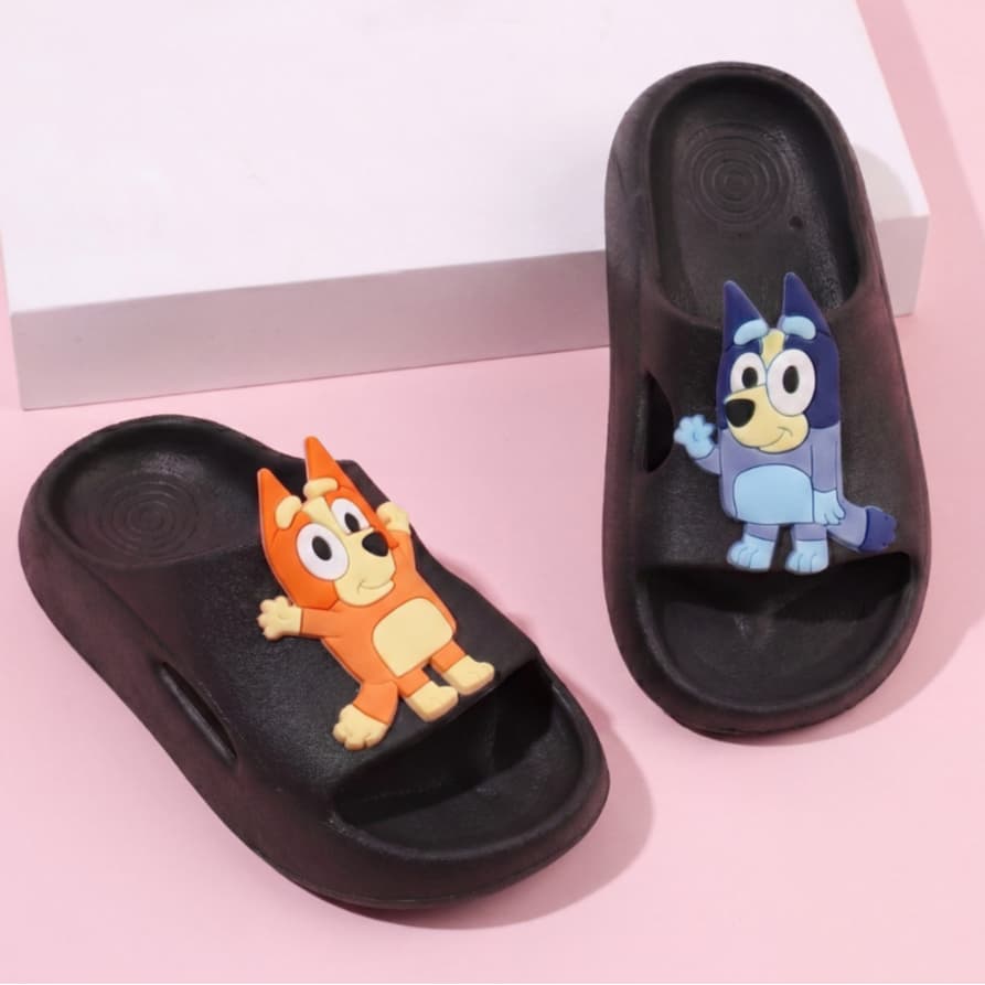 Chinelo Infantil Menino e Menina Nuvem Divertido Várias Cores Confortável Antiderrapante