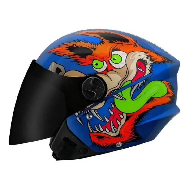 Capacete Coyote Protork/Pronta entrega Tam 58